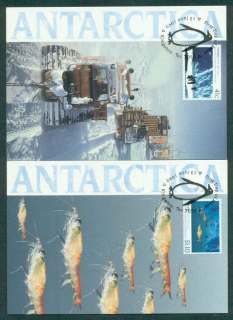 Australia-1990-Scientific-Co-operation-in-Antarctica-Maximum-Cards-2-lot49175