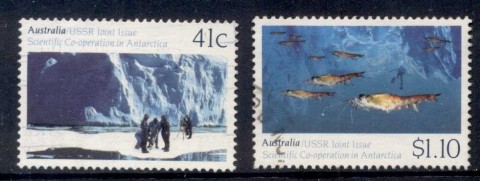 Australia-1990-Scientific-Cooperation-in-the-Antarctic-FU