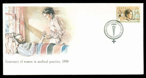 Australia-1990-Women-Doctors-FDC-Lot19583