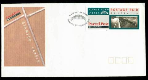 Australia-1991-Across-Town-label-Sydney-FDC-Lot28000