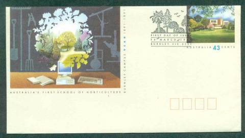 Australia-1991-School-of-Horticulture-Burnley-Pictorial-Postmark-FDI-PSE-lot52261