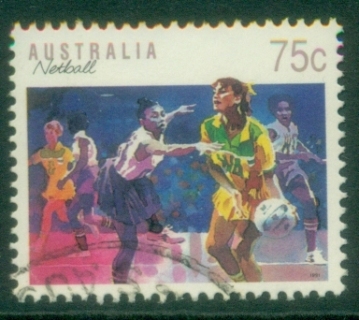 Australia-1991-Sports-75c-FU