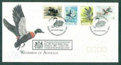 Australia-1991-Waterbirds-of-Australia-Royal-Easter-Show-FDC-lot52362