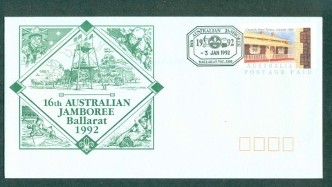 Australia-1992-16th-Australian-Scout-Jamboree-Pictorial-Postmark-FDI-PSE-lot52267