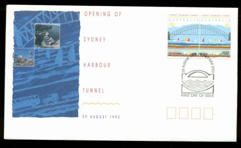 Australia-1992-Harbour-Tunnel-FDC-Lot19637