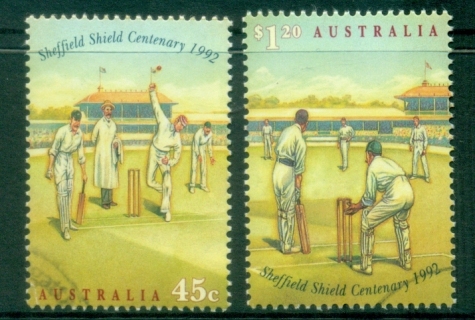 Australia-1992-Sheffield-Shield-Cricket-FU