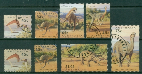 Australia-1993-Dinosaur-Era-PS-CTO