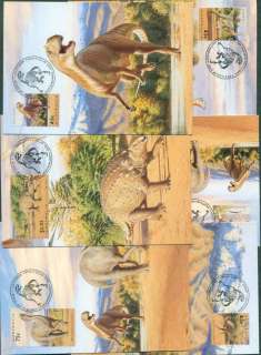 Australia-1993-Dinosaurs-Maximum-Cards-6-lot49194