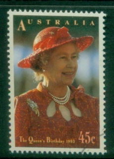 Australia-1993-QEII-67th-Birthday-FU