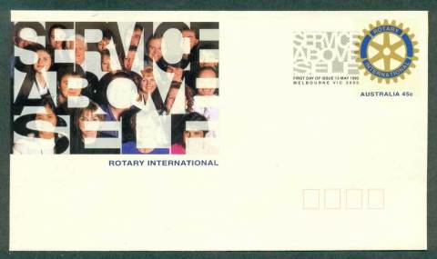 Australia-1993-Rotary-International-Pictorial-Postmark-FDI-PSE-lot52295