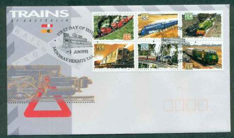 Australia-1993-Trains-Blk-6