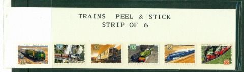 Australia-1993-Trains-PS-Strip-Pk-MUH-Lot18523