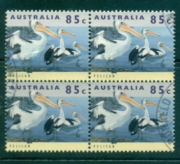 Australia-1994-85c-Pelican-Blk-4-FU-lot34380