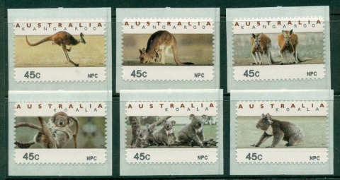 Australia-1994-Koalas-Roos-CPS-NPC-MUH-Lot18629