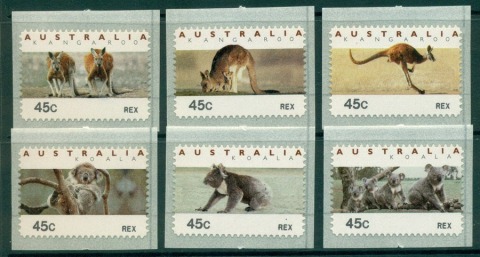 Australia-1994-Koalas-Roos-CPS-Rex-MUH-Lot18643