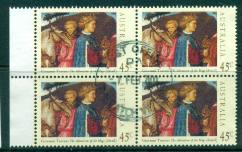 Australia-1994-Xmas-45c-Blk-4-FU-lot34337