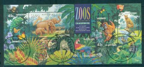 Australia-1994-Zoos-MS-FDI-CTO-lot52108