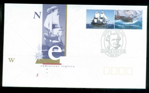 Australia-1995-Endeavour-Replica-FDC