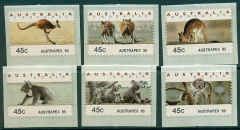 Australia-1995-Koalas-Roos-CPS-Austrapex-95-MUH-Lot18644