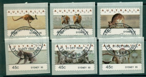 Australia-1995-Koalas-Roos-CPS-Sydney-95-CTO-Lot18645