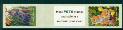 Australia-1995-Pets-PS-label-MUH-Lot29730