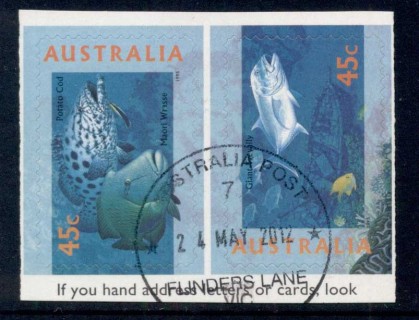 Australia-1995-The-World-Down-Under-PS-pr-ex-booklet-FU