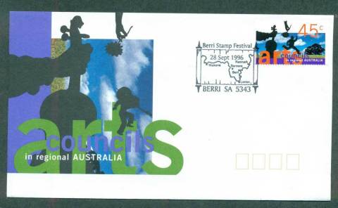 Australia-1996-Berri-Stamp-festival