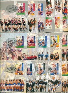 Australia-1996-Centenary-of-the-AFL-16xMaxicards