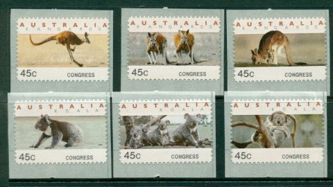 Australia-1996-Koalas-Roos-CPS-Congress-MUH-Lot18652