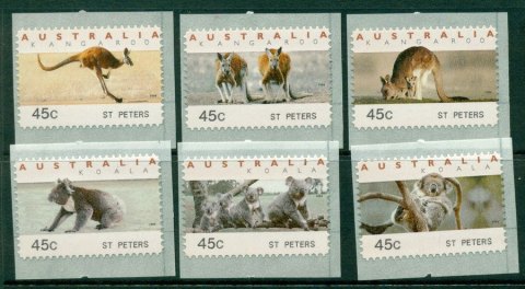 Australia-1996-Koalas-Roos-CPS-St-Peters-MUH-Lot18675