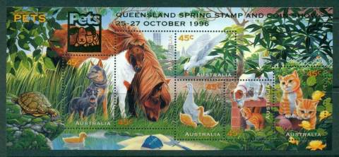 Australia-1996-Pets-MS-Opt-Queensland-MUH-Lot27073