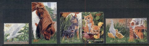 Australia-1996-Pets-Stamp-Collecting-Month-FU