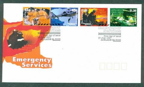 Australia-1997-Emergency-Services-FDC-Lot28031