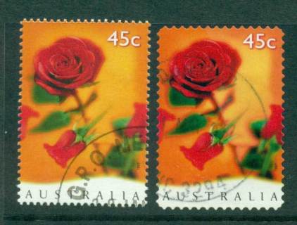 Australia-1997-Roses-PS-CTO-Lot23846