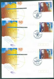 Australia-1997-STAMPEX-Overland-telegraph-Pictorial-Postmark-FDI-3xPSE-lot52320