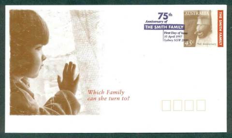 Australia-1997-The-Smith-Family-Pictorial-Postmark-FDI-PSE-lot52326