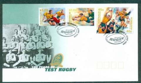 Australia-1999-100-years-of-Test-Rugby-FDC-lot49164