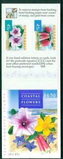 Australia-1999-4.jpg.50-Coastal-Wildflowers-B221-Original-SNP-Philatelic-Booklet