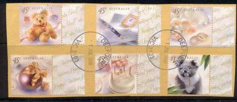 Australia-1999-Greetings-on-piece-FU