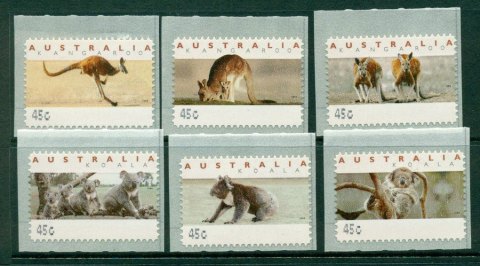 Australia-1999-Koalas-Roos-CPS-Blank-Cliche-MUH-Lot18673