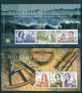 Australia-1999-Navigators-2x-MS-FDI-CTO-lot52135