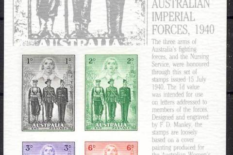 Australia-1990-18-Replica-Card-AIF-Lot14162