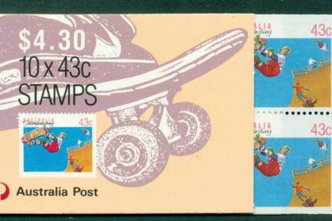 Australia-1990-4.jpg.30-Skateboarding-B163-Original-Full-Perf-Booklet-Lot25986