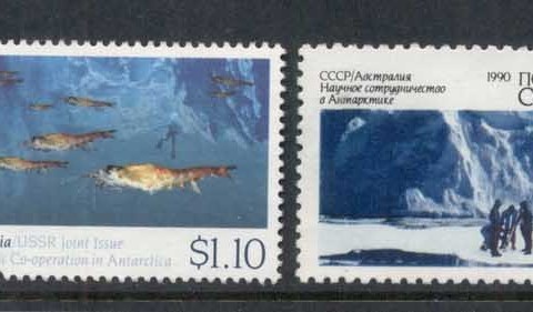 Australia-1990-Antarctic-Cooperation-Russia-FU