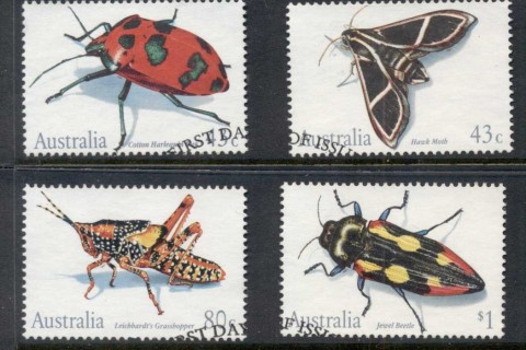 Australia-1991-Australian-Insects-FU