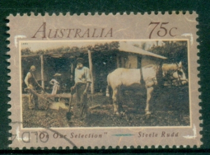 Australia-1991-Australian-Literature-75c-FU