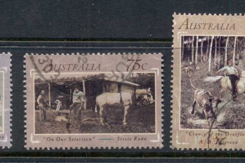 Australia-1991-Literary-Legends-FU