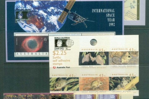 Australia-1992-World-Columbian-Stamp-Expo-Opts-Booklet