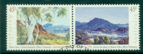 Australia-1993-Paintings-by-Albert-Namatjira-pair-FU