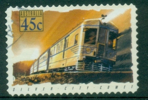 Australia-1993-Trains-45c-PS-FU_2